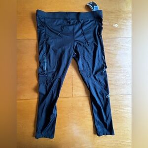 Adidas 2XL NWT Black workout outdoor performance legging track pants